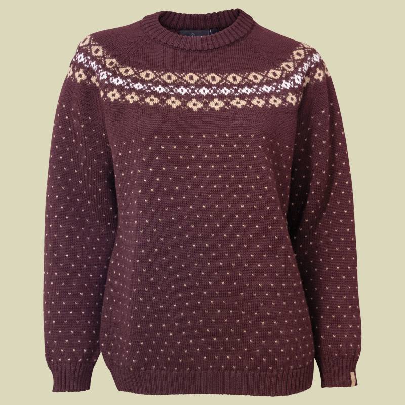 SIRE CREWNECK Women rot 38 - ruby wine von Ivanhoe