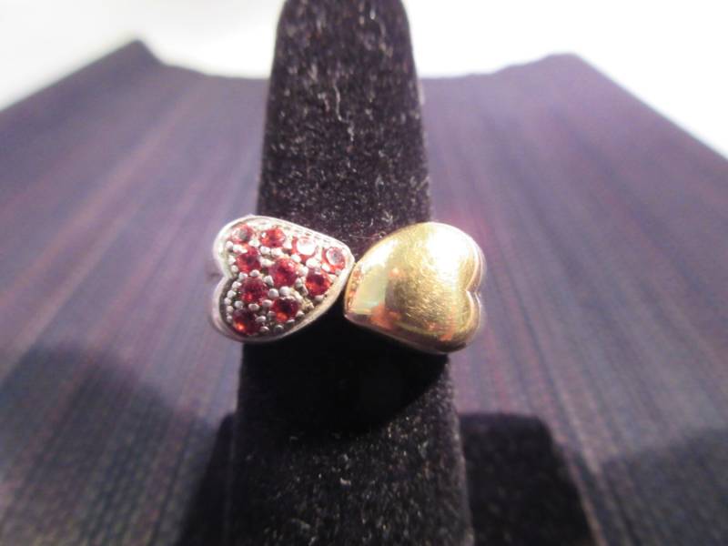 18K Gold Sterling Silber Ring - 7 von IvansJewelry