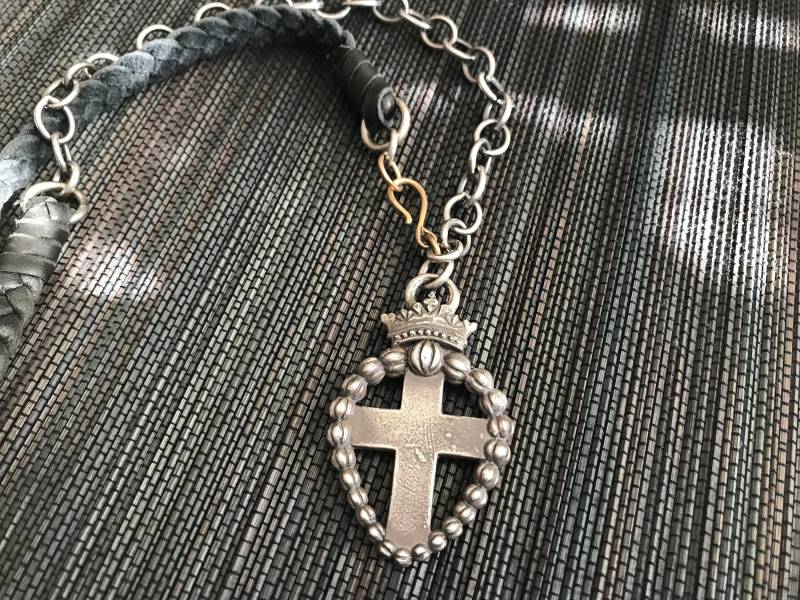 Boho Lederkette Aus Metall von IvansJewelry