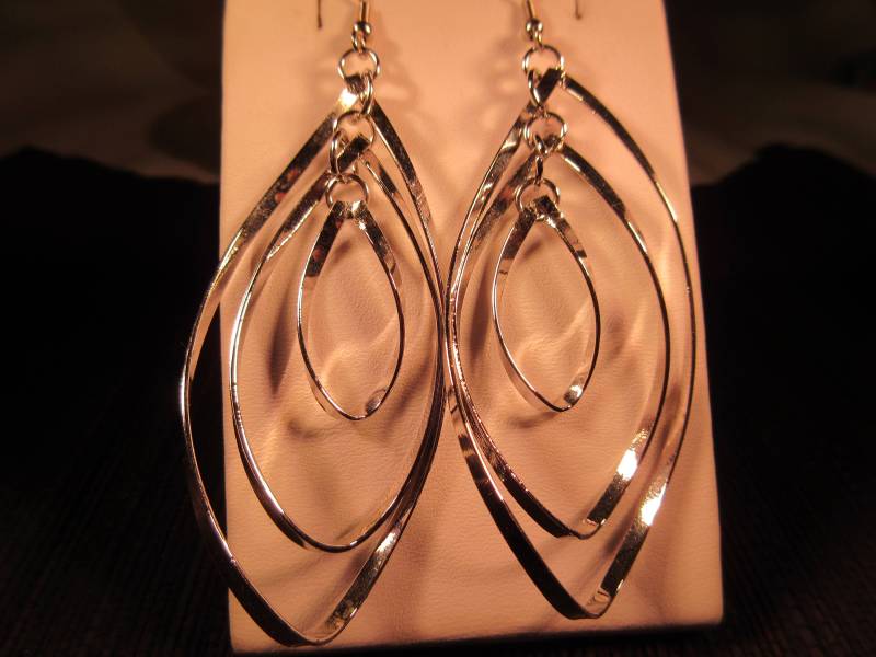 Coole Retro Sterling Silber Ohrhänger von IvansJewelry