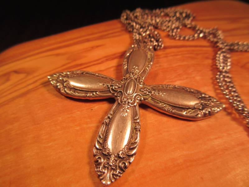 Coole Retro Towle Sterling Silber Löffel Halskette von IvansJewelry