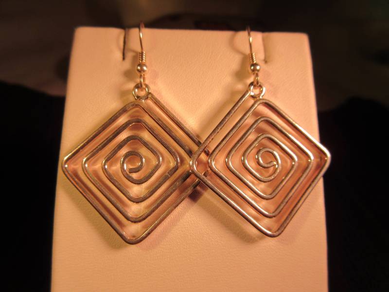 Retro Chic Sterling Silber Ohrringe von IvansJewelry