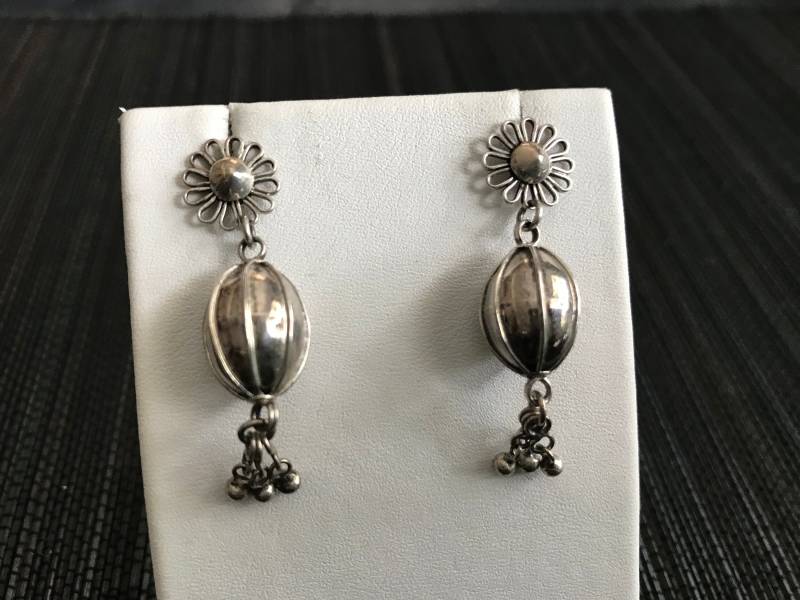 Retro Sterling Silber Ohrringe von IvansJewelry