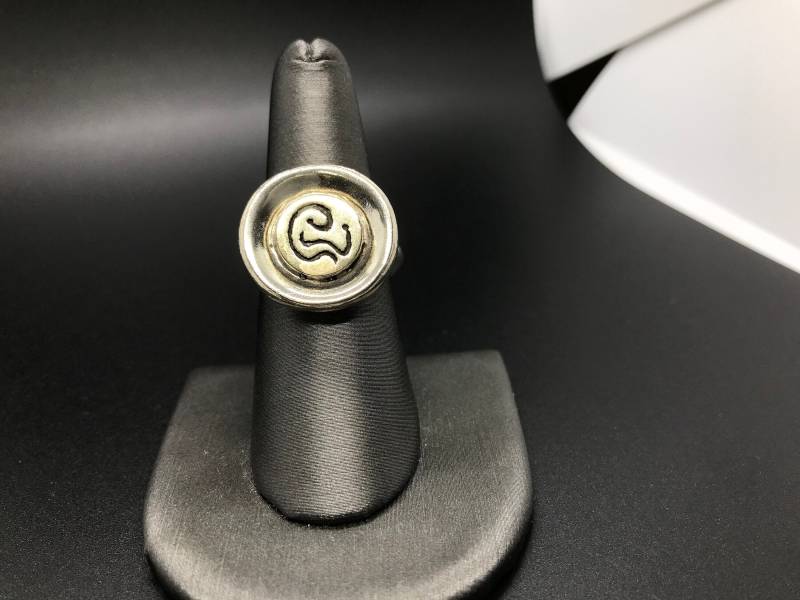 Schicker Sterling Silber Ring 7, 5 von IvansJewelry