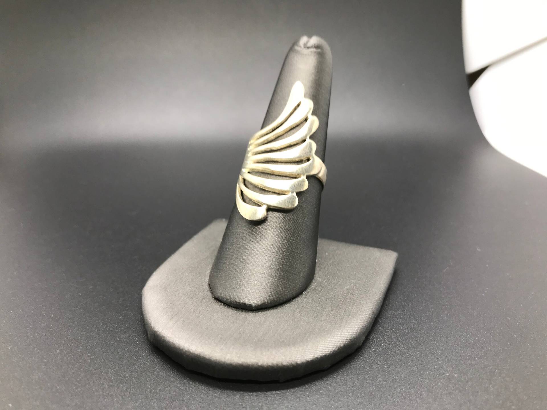 Unikat Sterling Silber Vintage Ring 8, 5 von IvansJewelry