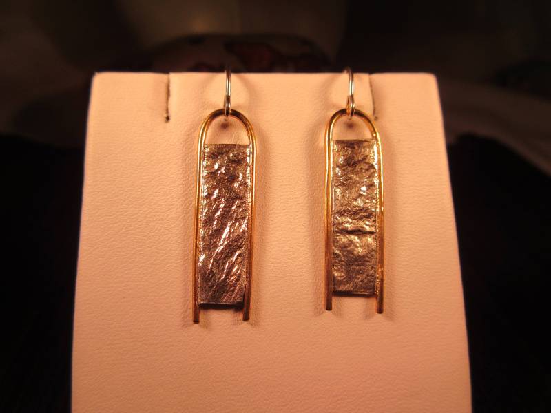 Wunderliche Silber Messing Ohrringe von IvansJewelry