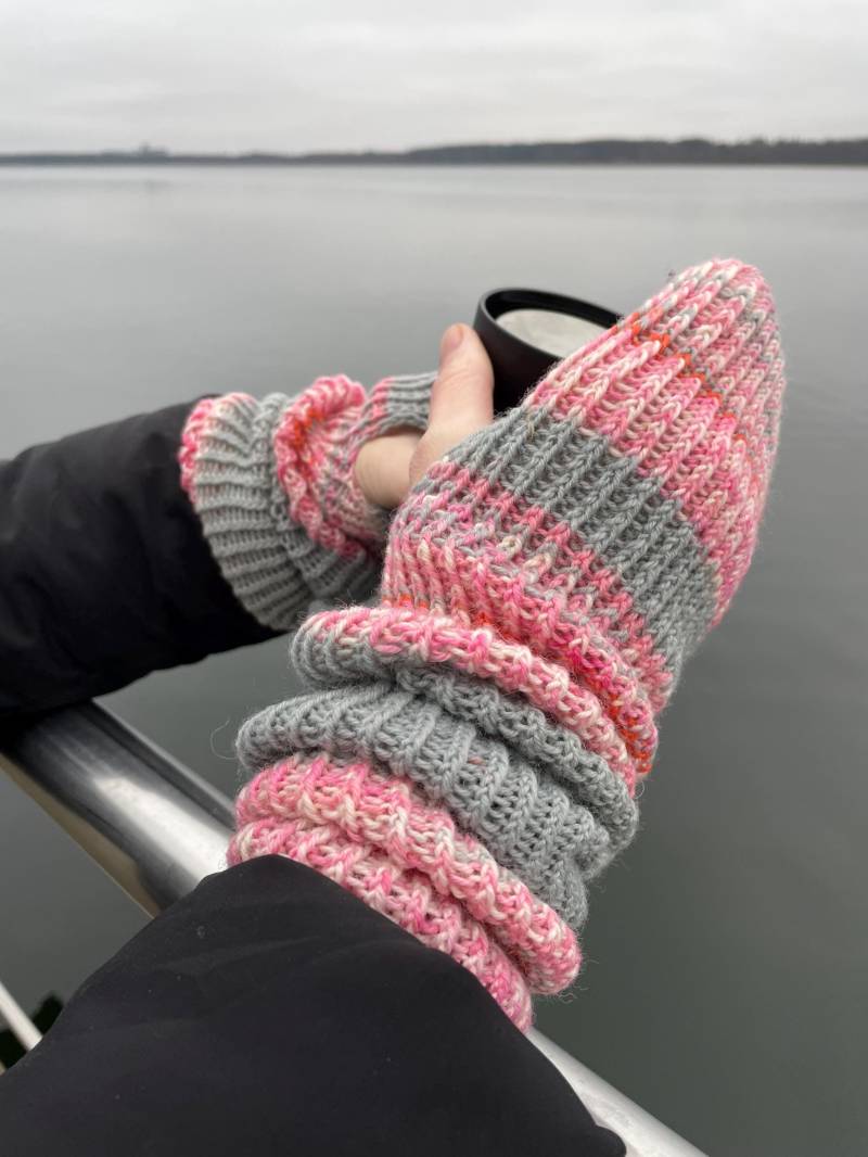 Handgestrickte Fingerlose Handschuhe Texting Für Frauen Handgemachte Lange Gestrickte Handwärmer Fotografen Geschenk von IvettyKcraft