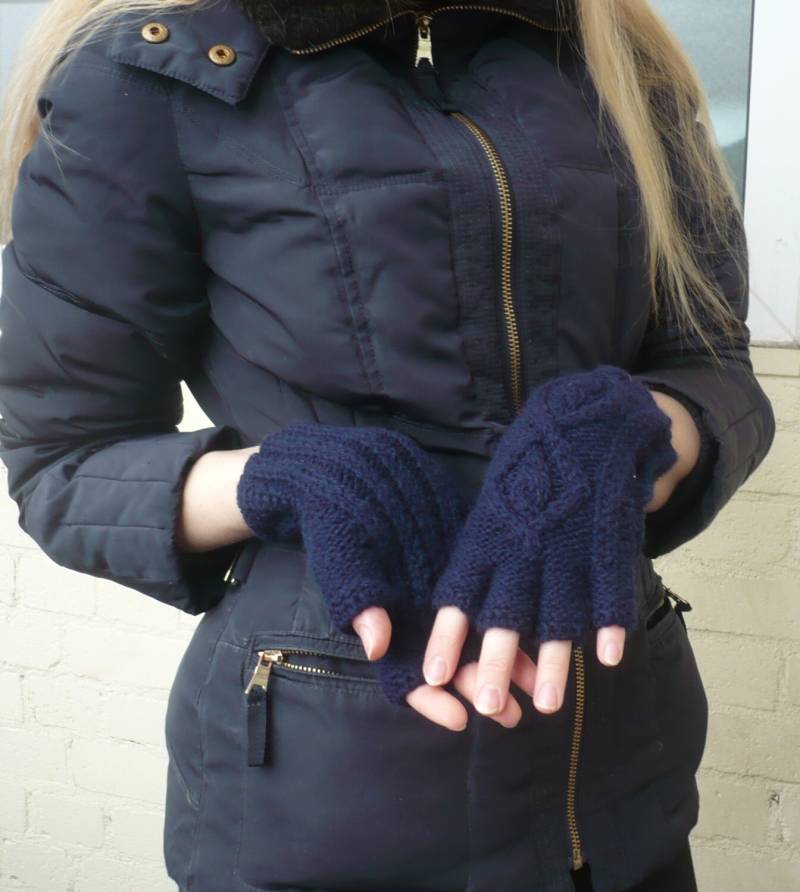 Handschuhe Damen Jugendliche Fingerlose Handgestrickte Wolle Handschuhe Damen Jugendliche Fingerlose Handgestrickte Wolle von Ivolgaknits