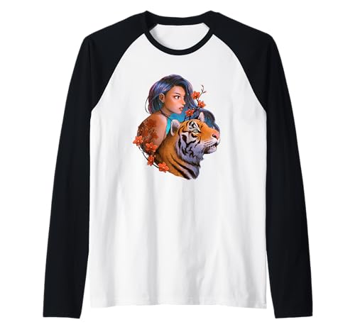 Jahr des Wassertigers Mystical Woman Power Feminine Energy Raglan von Ivy Dolamore