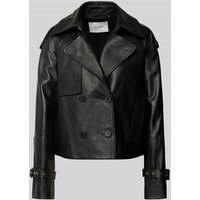 Ivy Oak Jacke in Leder-Optik Modell 'LUNA' in Black, Größe 36 von Ivy Oak