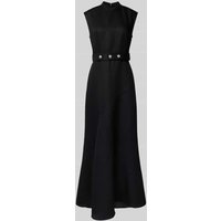 Ivy Oak Maxikleid aus Leinen-Lyocell-Mix Modell 'MANILA' in Black, Größe 36 von Ivy Oak