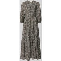 Ivy Oak Maxikleid mit Knopfleiste Modell 'DREA' in Black, Größe 40 von Ivy Oak