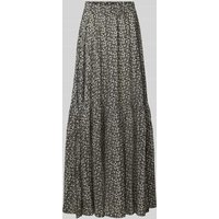 Ivy Oak Maxirock im Stufen-Look Modell 'SANJA' in Black, Größe 38 von Ivy Oak