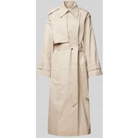 Ivy Oak Trenchcoat mit asymmetrischer Vorderseite Modell 'CORALINE' in Beige, Größe 38 von Ivy Oak