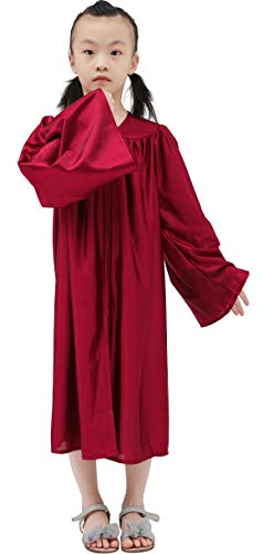 IvyRobes Unisex Kinder Talar Chor Gewänder Kastanienbraun 27(107-114cm) von IvyRobes