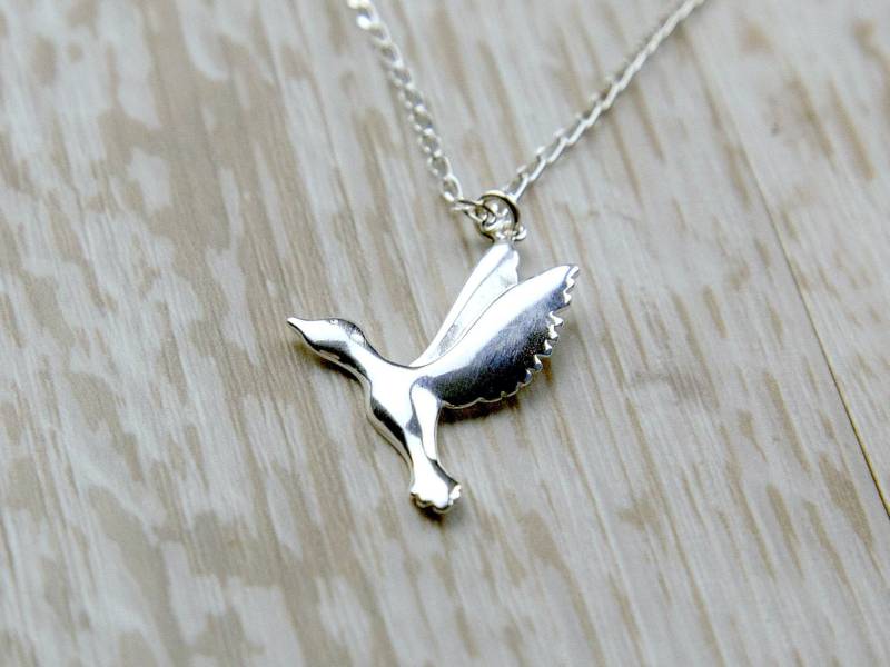 Gans Anhänger Halskette in Sterling Silber, Geschenk Für Sie, Schwester, Beste Freundin, Tochter, Nichte, Kind Gans Anhänger Halskette in Sterling Silber, Geschenk Für Sie, Schwester, Beste Freundin, Tochter, Nichte, Kind von IvyStoneCreative
