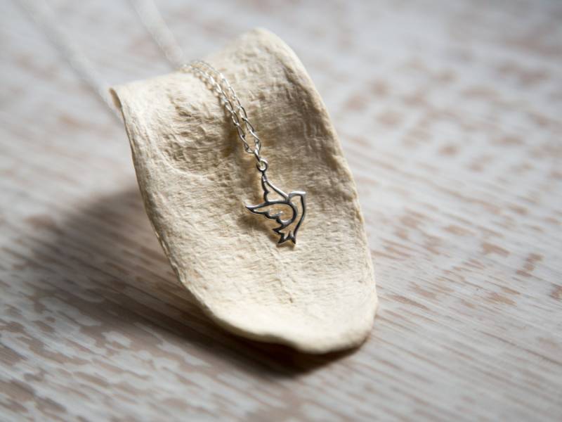 Halskette Mit Anhänger Aus Sterlingsilber, Freiheit, Geschenk Für Den Besten Freund, Zum Abschluss von IvyStoneCreative