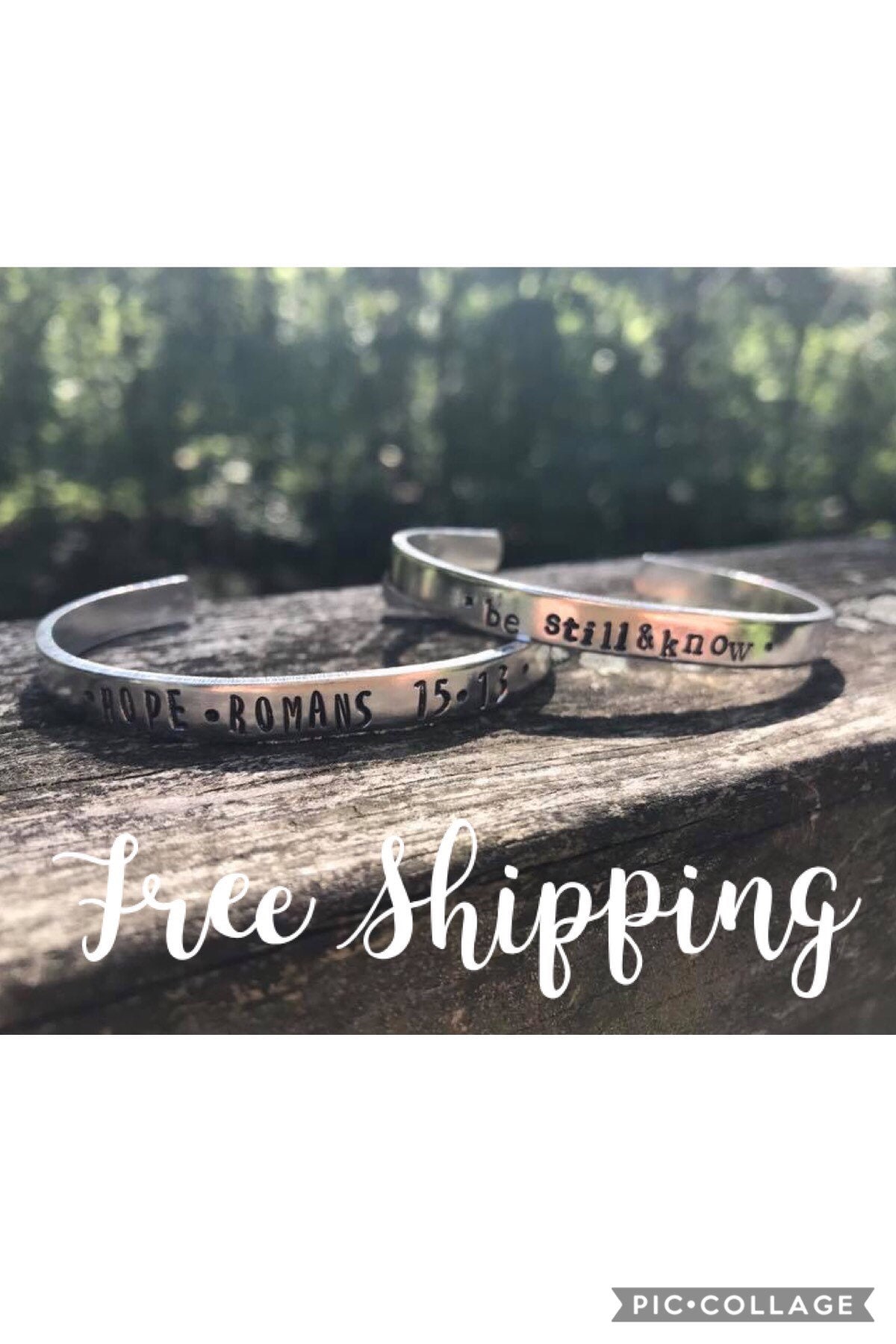 Be Still & Know Armband Be Still & Know Armband von IvyandMagnoliaCo