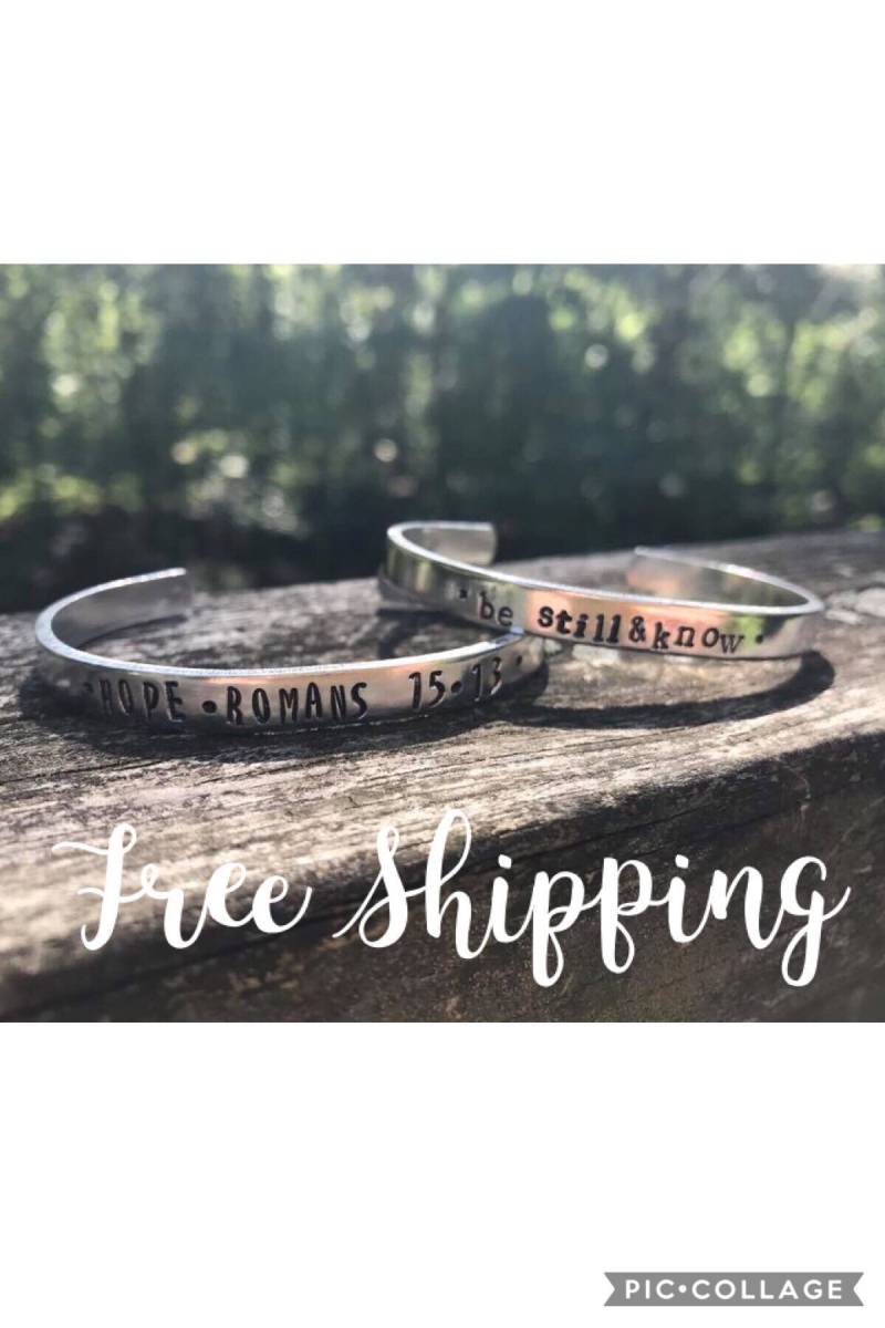 Be Still & Know Armband von IvyandMagnoliaCo