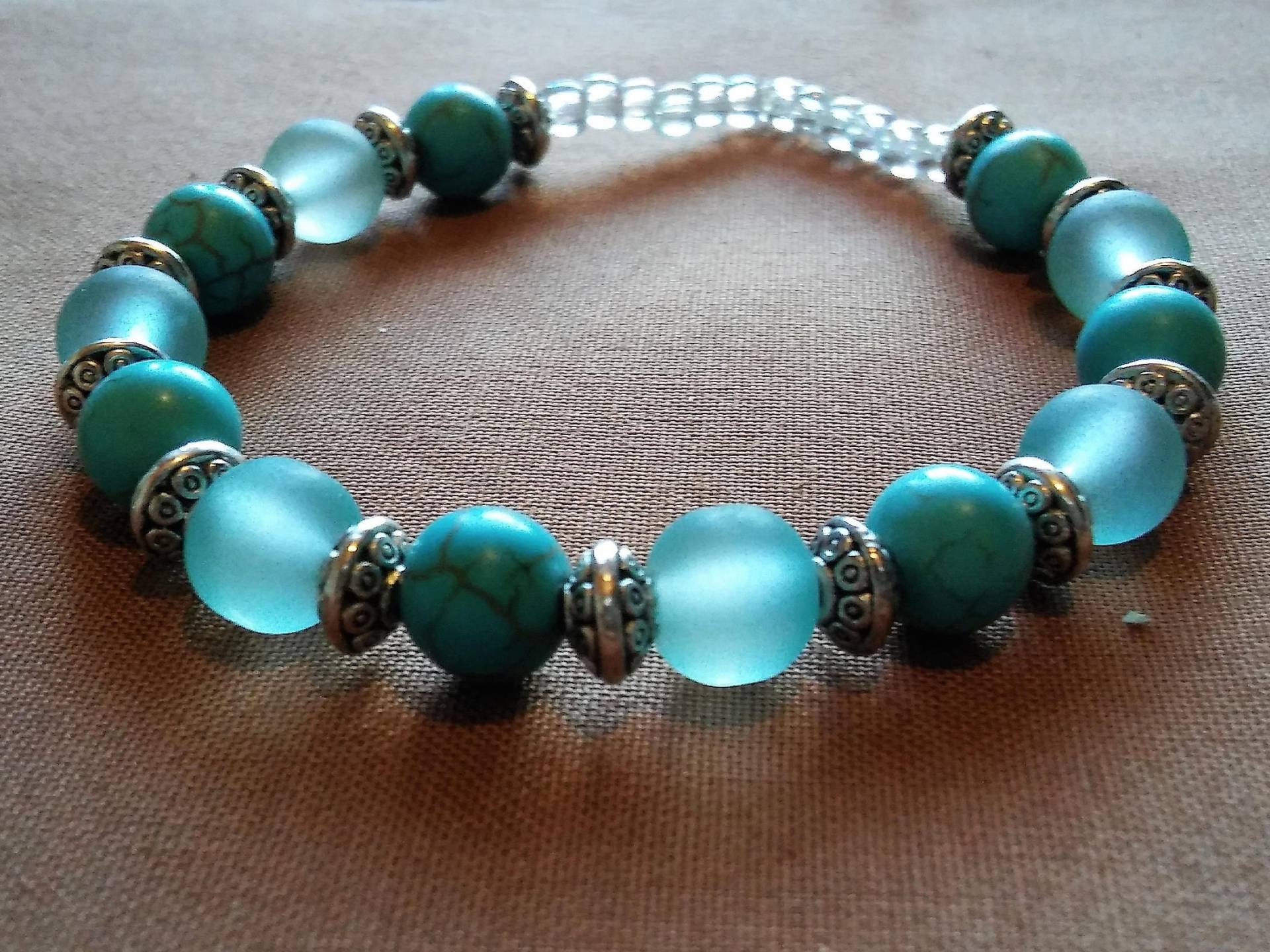 Türkis Perlen Armband Türkis Perlen Armband von Ivylynnsjewels