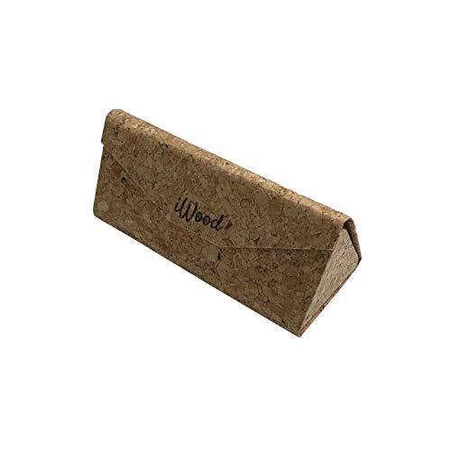 iWood Brillen-Faltetui/faltbares Brillenetui/Brillencase/Brillenbox mit edlem Kork/echtem Kork - mit Magnetverschluss & Samteinlage zum optimalen Schutz der Brille inkl. Mikrofasertuch iWood Brillen-Faltetui/faltbares Brillenetui/Brillencase/Brillenbox mit edlem Kork/echtem Kork - mit Magnetverschluss & Samteinlage zum optimalen Schutz der Brille inkl. Mikrofasertuch von Iwood