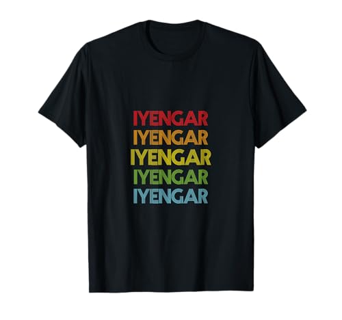 Iyengar Name Gifts By Vnz - Unisex Erwachsene & Kinder T-Shirt - Schwarz - S - Kurzarm - Klassisch - Personalized Classic - Individuelles Design, Doppelt genähter Saum Iyengar Name Gifts By Vnz - Unisex Erwachsene & Kinder T-Shirt - Schwarz - S - Kurzarm - Klassisch - Personalized Classic - Individuelles Design, Doppelt genähter Saum von Iyengar Name Gifts By Vnz