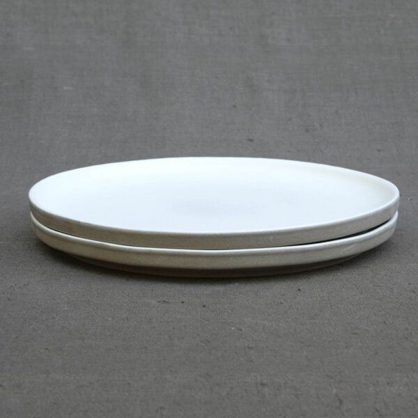 Izanami Tableware Handgemachter Kleiner Teller 4er Set (⌀ 20,5 cm) aus Steinzeug - Lietzensee von Izanami Tableware