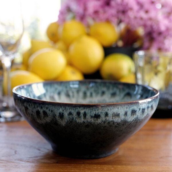 Izanami Tableware Handgemachter MÜSLI SCHALE SET 4er Set (⌀ 16 cm) aus Steinzeug - Krumme Lanke von Izanami Tableware