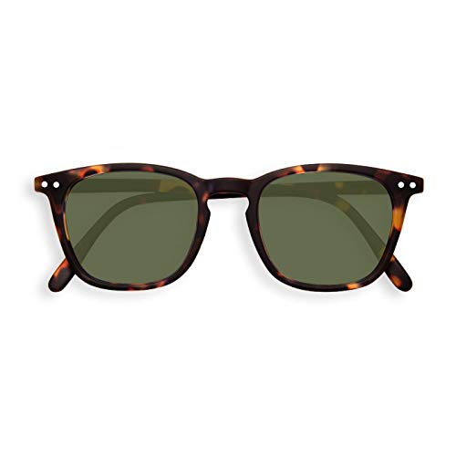 Izipizi Paris | Sun LetmeSee #E Tortoise Green Lenses +0,00 | Sonnenbrille| grüne Gläser von IZIPIZI