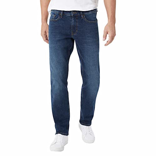 IZOD Herren Comfort Stretch Straight Fit Jeans, Canyon, 38W / 30L von Izod