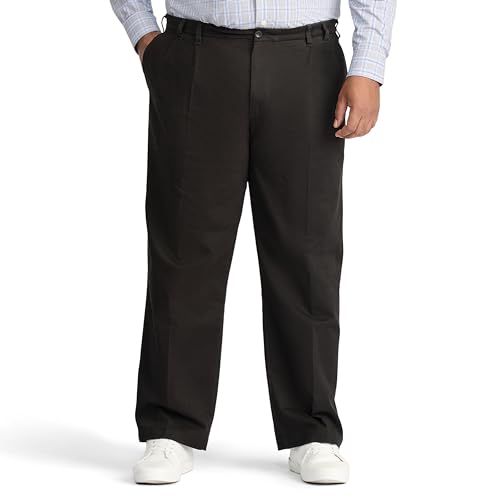 Izod Herren Big and Tall Performance Stretch Flat Front Pant Lssige Hose, Schwarz, 48W / 29L Izod Herren Big and Tall Performance Stretch Flat Front Pant Lssige Hose, Schwarz, 48W / 29L von Izod