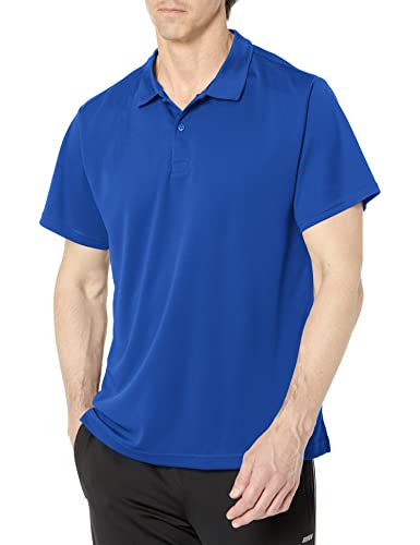 IZOD Herren Kurzärmeliges Performance Poloshirt, königsblau, (48 DE/50 DE) L von Izod