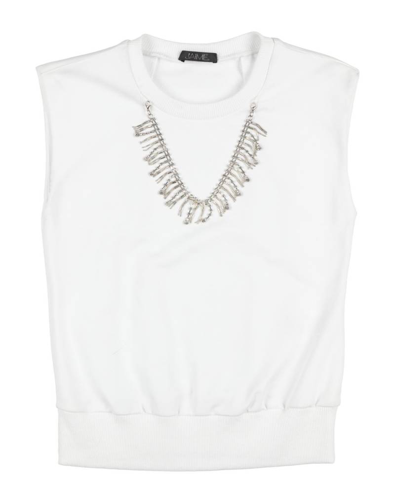 J'AIME’ Sweatshirt Kinder Weiß von J'AIME’