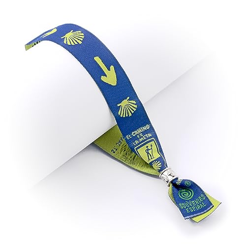 Stoffarmband Jakobsmuschel und -pfeil von Jakobsweg [Bewahrer]