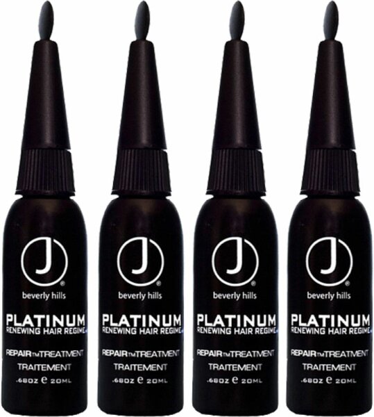 J Beverly Hills Platinum Repair Treatment 4 x 20 ml von J Beverly Hills