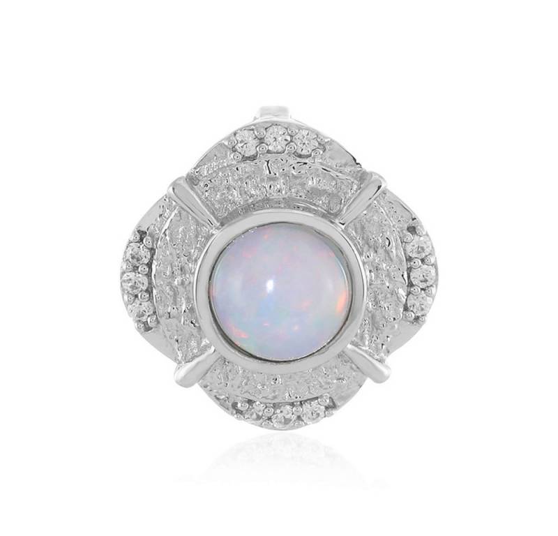 Cavill Kettenanhänger Cavill 925 Silber Anhänger mit 0,85 ct Welo-Opal & Zirkonia (1-tlg) von Cavill