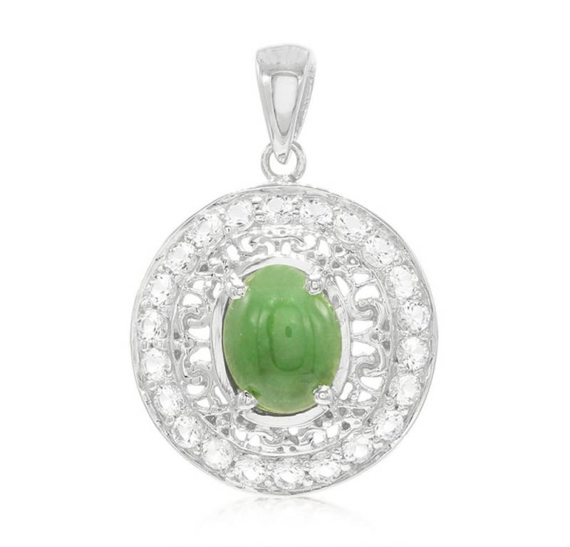 Cavill Kettenanhänger Cavill Anhänger Sterling Silber mit Chrysopras 0,96 ct & Topas 0,88 ct (1-tlg) von Cavill