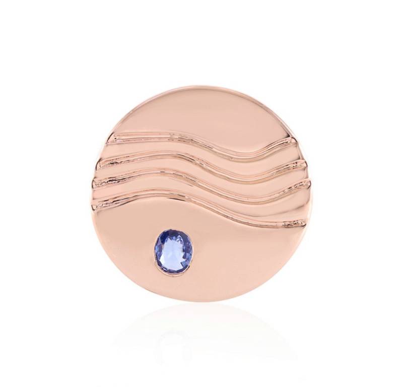 Cavill Kettenanhänger Cavill Ring 0,33 ct blauer Ceylon-Saphir, 925 Silber rosévergoldet (1-tlg) von Cavill