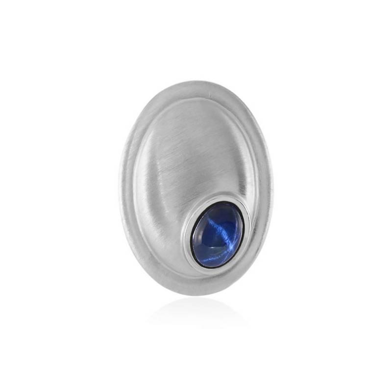 Cavill Kettenanhänger Cavill Sterlingsilber Anhänger 1,21 ct blauer Stern-Saphir oval (1-tlg) von Cavill