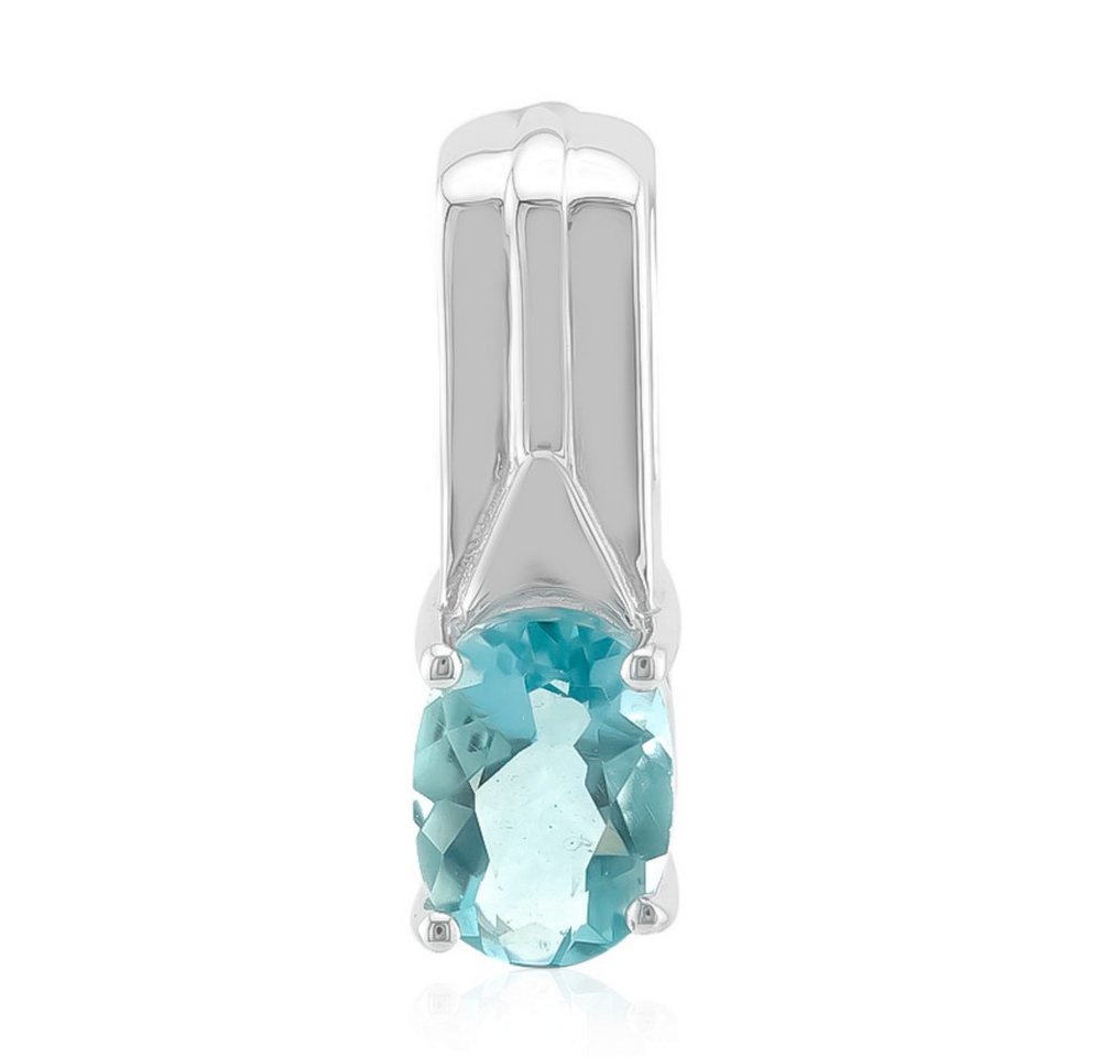 Cavill Kettenanhänger Braldu-Fluorit 0,94 ct Oval in 925 Sterling Silber Damenanhänger (1-tlg) von Cavill