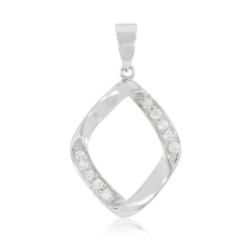 Cavill Kettenanhänger Brillantanhänger 0,24 ct Diamanten, 925 Sterling Silber, modern (1-tlg) von Cavill