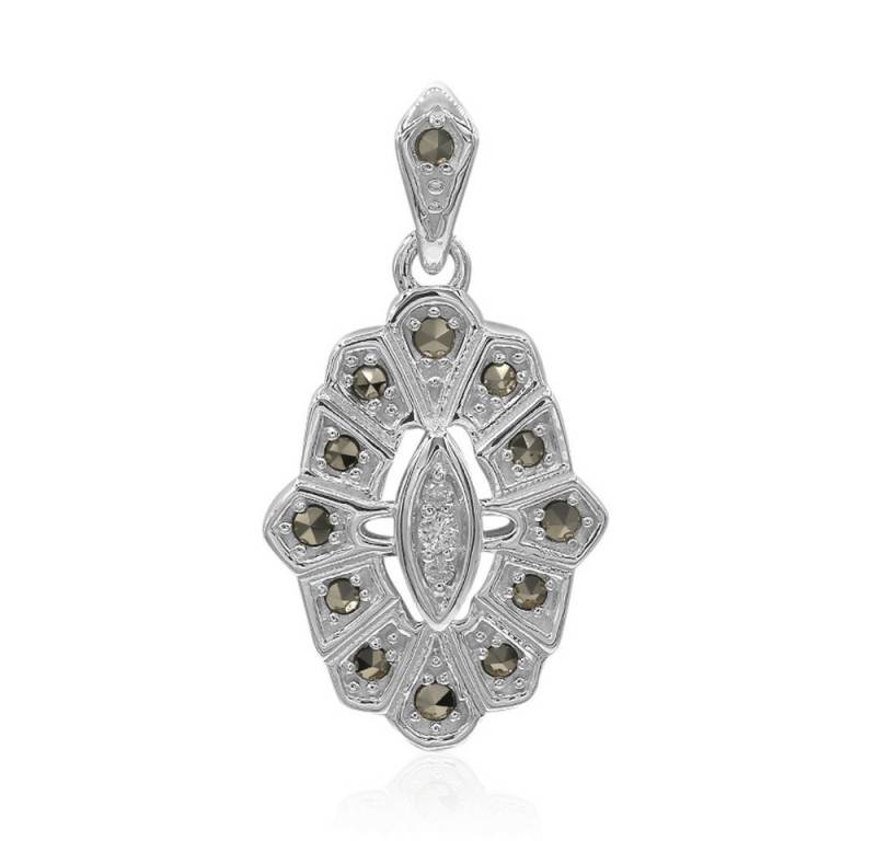 Cavill Kettenanhänger Cavill Anhänger 925 Sterling Silber mit 0,03 ct Diamanten & Markasit (1-tlg) von Cavill