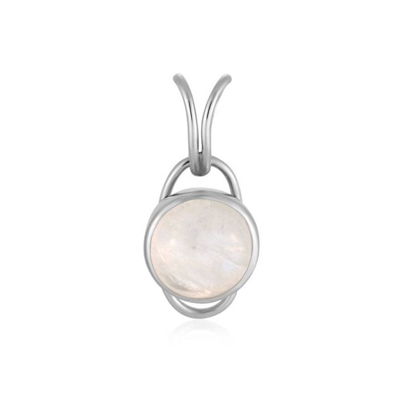Cavill Anhänger Set Bihar Regenbogen-Mondstein Platin-überzogener Anhänger, 4 ct (1-tlg) von Cavill
