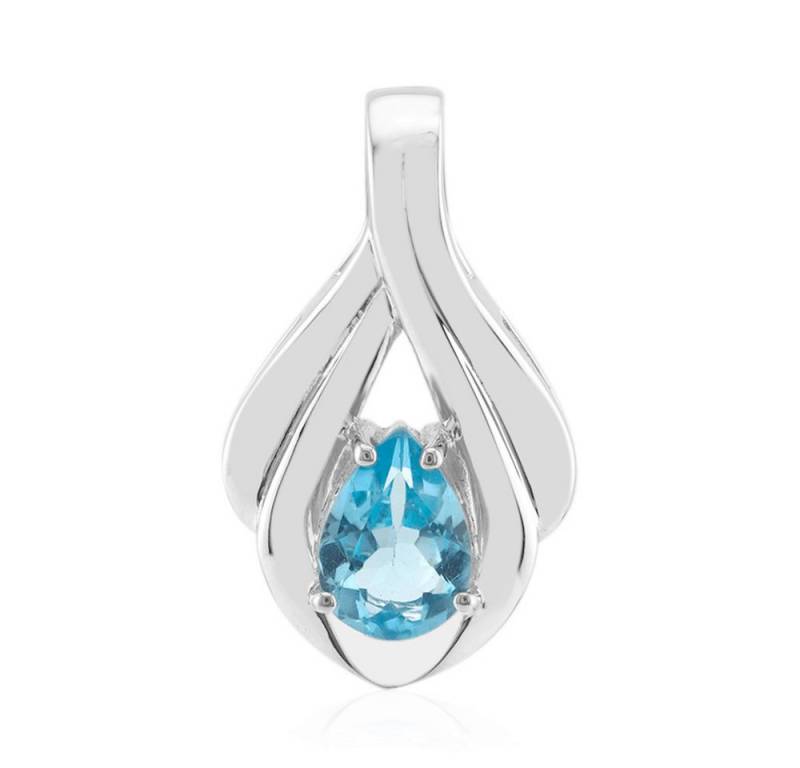 Cavill Kettenanhänger Cavill eleganter Silberanhänger 0,57 ct blauer Apatit Tropfen (1-tlg) von Cavill