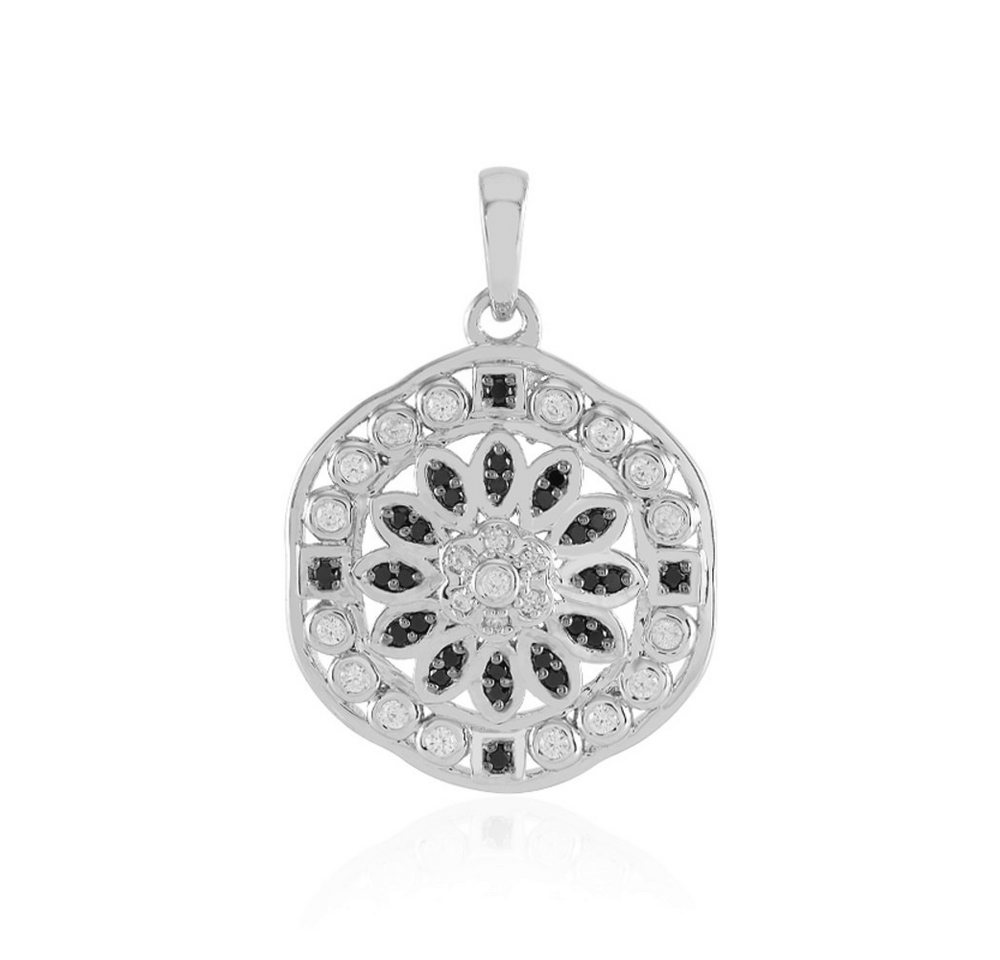 Cavill Anhänger Set Schicker kambodschanischer Zirkon & Spinell Sterling-Anhänger (1-tlg) von Cavill