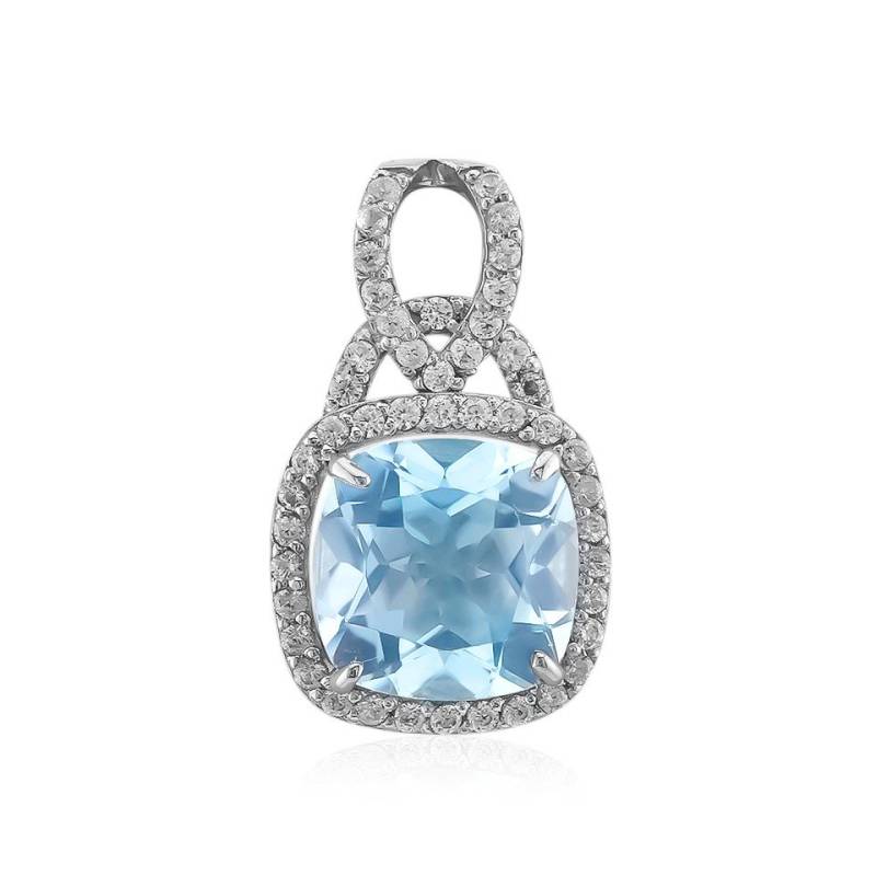 J Classics Anhänger Set Himmelblauer Topas-Silberanhänger von J Classics