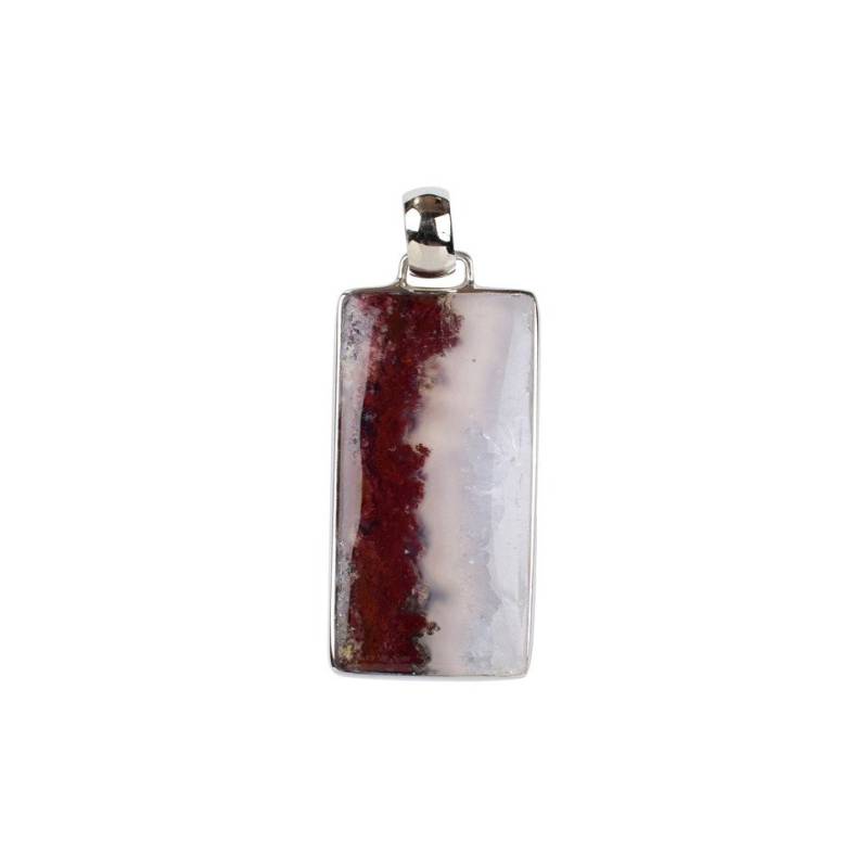 Cavill Anhänger Set Indonesischer Java-Moosachat 925 Silber Anhänger, 40ct (1-tlg) von Cavill