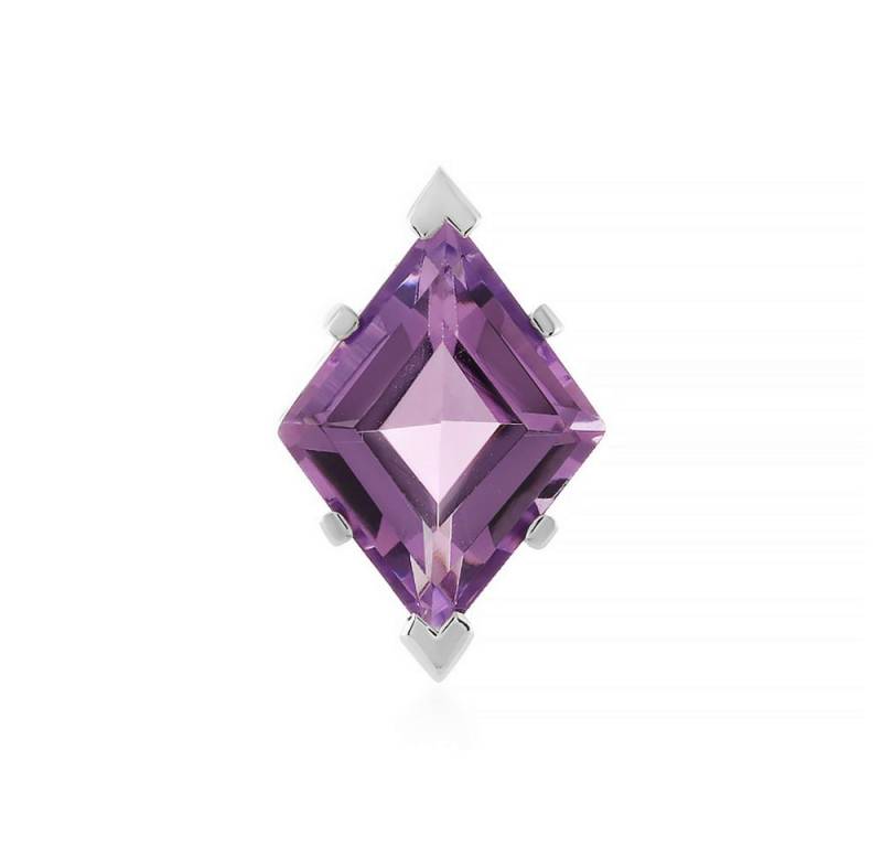 Cavill Kettenanhänger Cavill Lavendel-Amethyst 5,09 ct, platinierter Sterlingsilber Anhänger (1-tlg) von Cavill