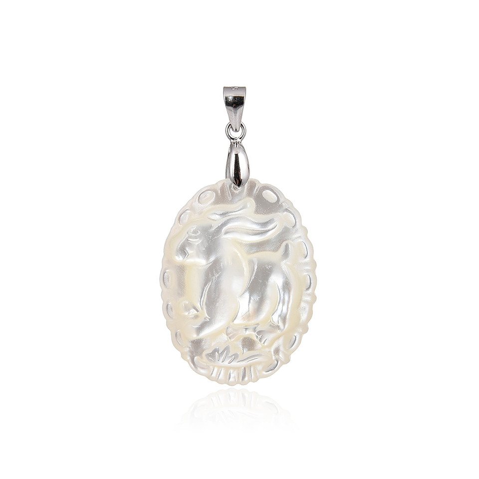 Cavill Anhänger Set Chinesischer Perlmutt-Anhänger 925 Silber (1-tlg) von Cavill