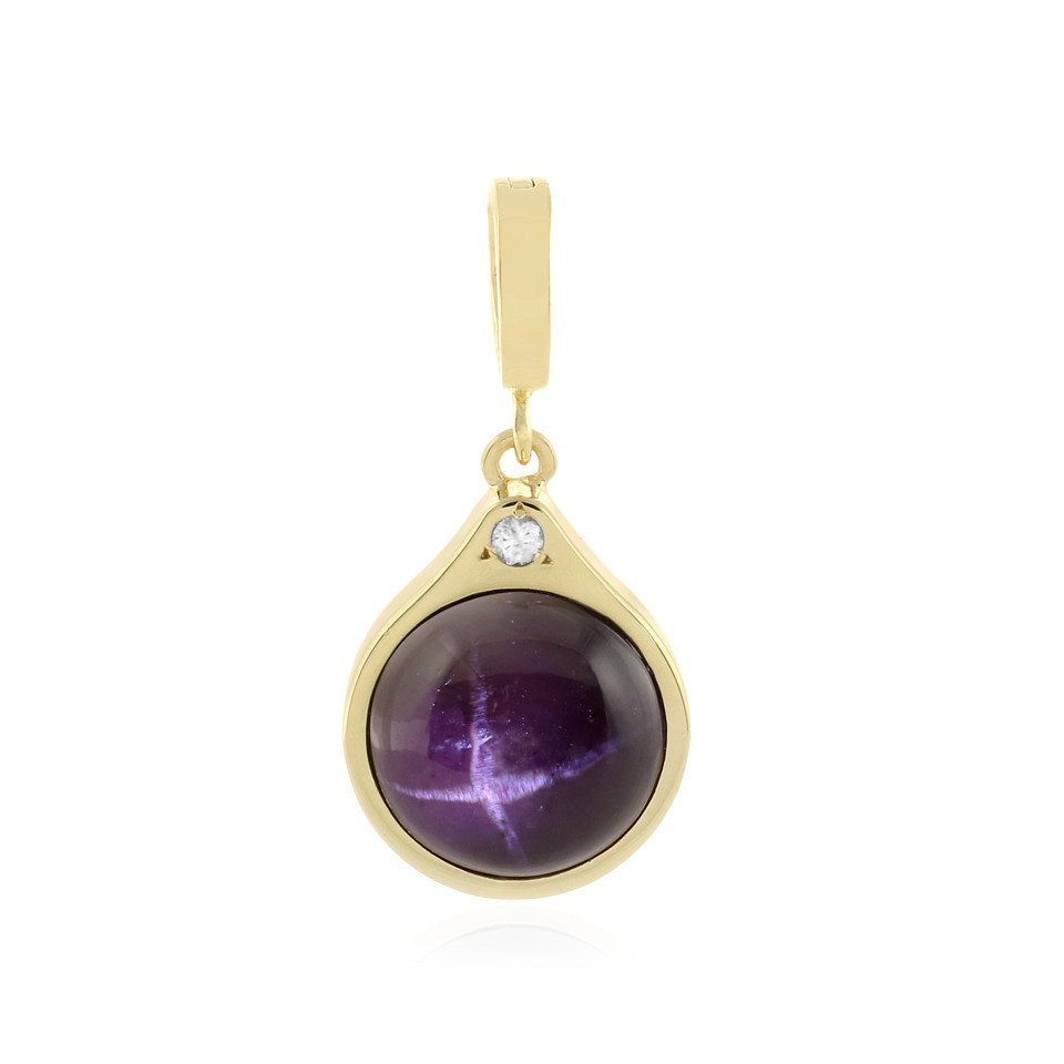 Cavill Anhänger Set Indischer Stern-Granat Anhänger aus vergoldetem Silber, 10,01ct (1-tlg) von Cavill